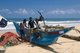 Sri Lanka: Traditional Sri Lankan fishing boats are now being made from fibreglass. Dehiwala was hit badly by the 2004 tsunami. Dehiwala, south of Colombo